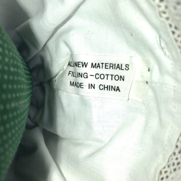 Vintage MRS CLAUS Handmade Christmas Doll Embroidered Dress Padded Self Stand - Picture 10 of 10